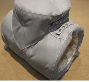 Silicon Aerogel Blanket Insulation Cover For Steam Directly Buried Pipe